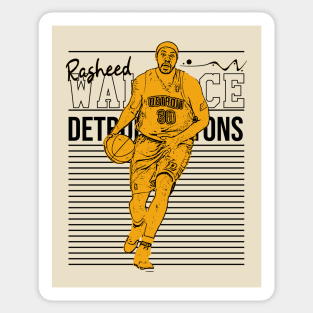 Rasheed wallace | retro Sticker